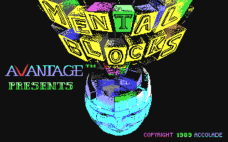 Mental Blocks Title Screen
